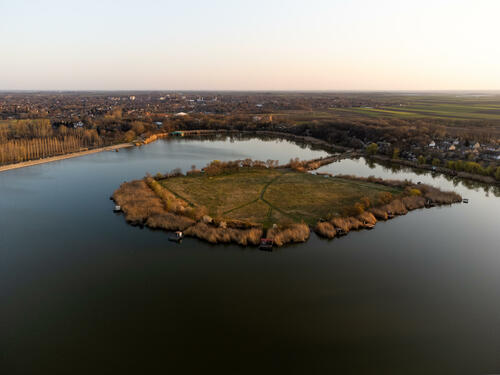 Island in Lake Zobnatica